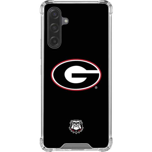 University of Georgia Logo Galaxy A17 Clear Case