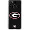University of Georgia Logo Galaxy A21 Clear Case
