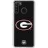 University of Georgia Logo Galaxy A21 Clear Case
