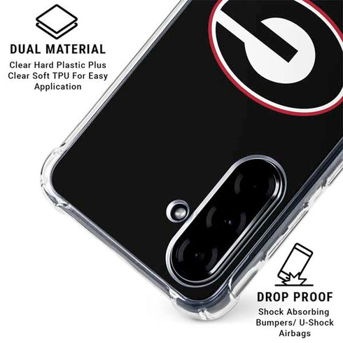 University of Georgia Logo Galaxy A36 5G Clear Case