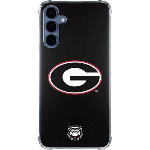 University of Georgia Logo Galaxy A55 5G Clear Case