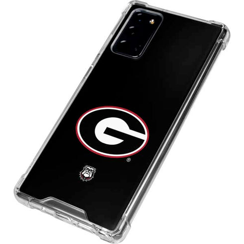 University of Georgia Logo Galaxy Note20 5G Clear Case