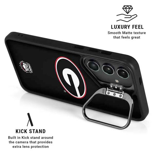 University of Georgia Logo Galaxy S24 FE Kickstand Case
