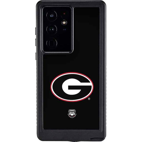 University of Georgia Logo Galaxy S24 Ultra Waterproof Case