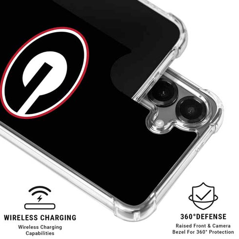 University of Georgia Logo Galaxy S26 Clear Case