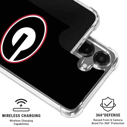University of Georgia Logo Galaxy S26 Plus Clear Case