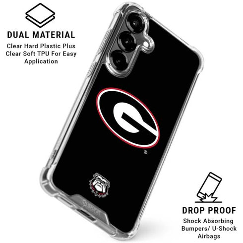 University of Georgia Logo Galaxy S26 Plus Clear Case