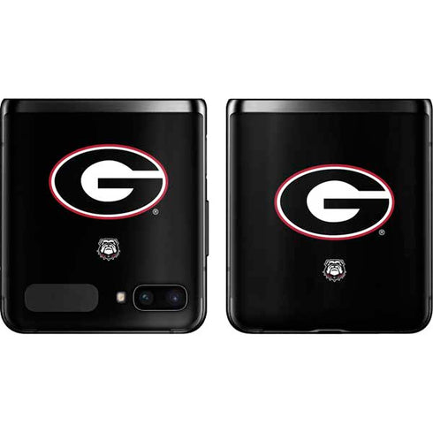 University of Georgia Logo Galaxy Z Flip Skin