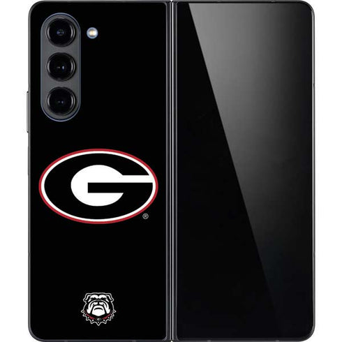 University of Georgia Logo Galaxy Z Fold5 5G Skin