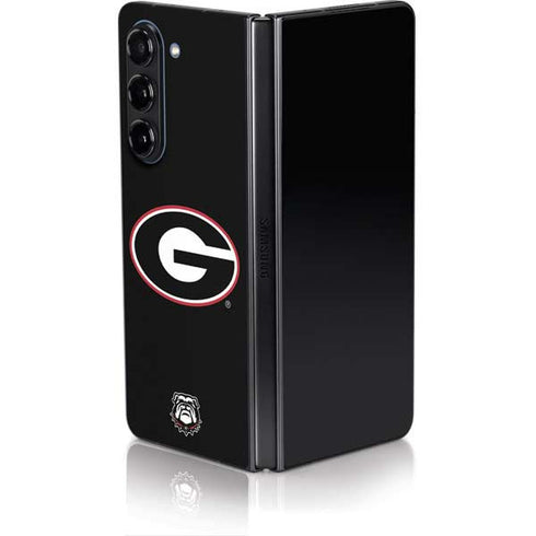 University of Georgia Logo Galaxy Z Fold5 5G Skin