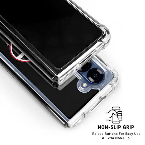 University of Georgia Logo Galaxy Z Fold6 Clear Case