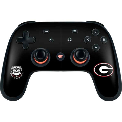 University of Georgia Logo Google Stadia Controller Skin
