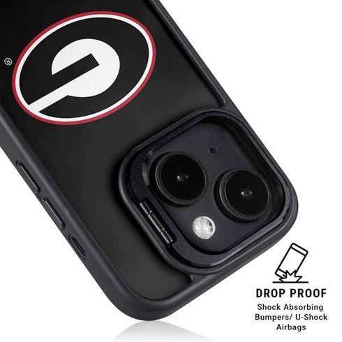 University of Georgia Logo iPhone 14 Kickstand Case