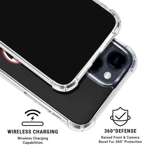 University of Georgia Logo iPhone 15 Clear Case
