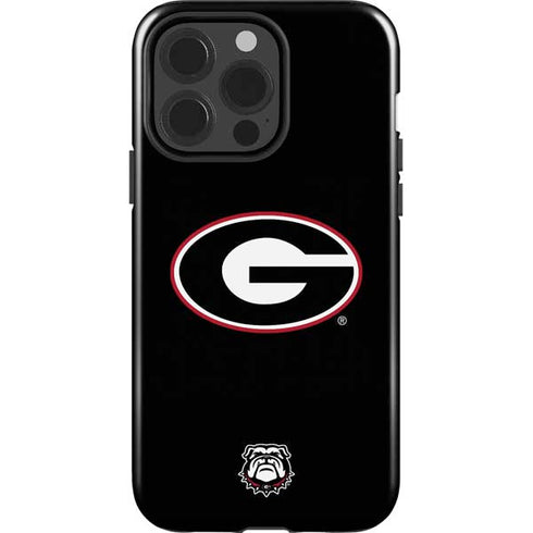 University of Georgia Logo iPhone 15 Pro Impact Case