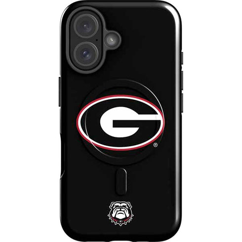 University of Georgia Logo iPhone 16 Magsafe Impact Case