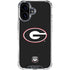 University of Georgia Logo iPhone 16 Plus Clear Case