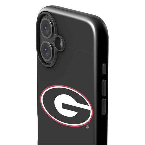 University of Georgia Logo iPhone 16 Plus Impact Case