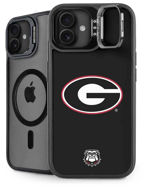University of Georgia Logo iPhone 16 Plus Kickstand Case