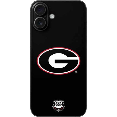 University of Georgia Logo iPhone 16 Plus Skin