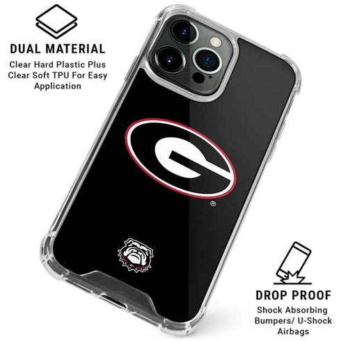 University of Georgia Logo iPhone 16 Pro Clear Case
