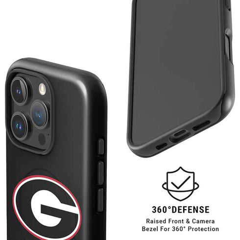 University of Georgia Logo iPhone 16 Pro Magsafe Impact Case