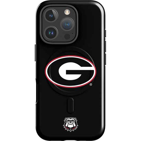 University of Georgia Logo iPhone 16 Pro Max Magsafe Impact Case