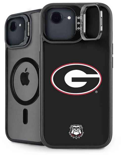 University of Georgia Logo iPhone 16e Kickstand Case