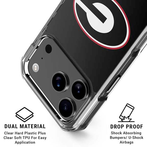 University of Georgia Logo iPhone 18 Pro Clear Case