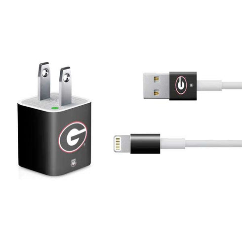 University of Georgia Logo iPhone Charger (5W USB) Skin