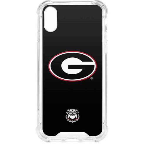 University of Georgia Logo iPhone XS Clear Case