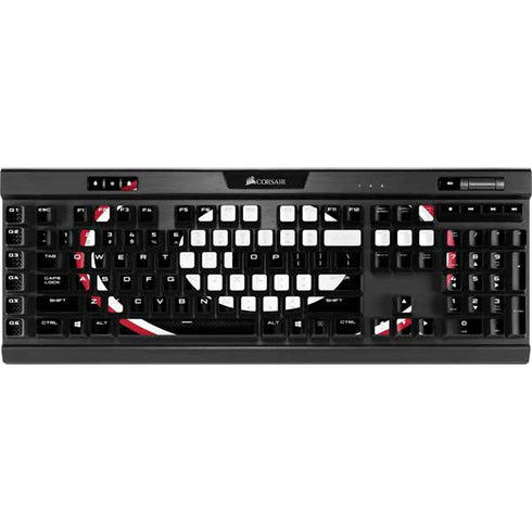 University of Georgia Logo K95 RGB PLATINUM Mechanical Gaming Keyboard Skin