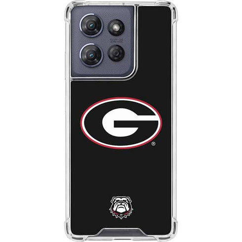 University of Georgia Logo Moto G 5G (2025) Clear Case
