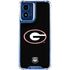 University of Georgia Logo Moto G 5G (2024) Clear Case