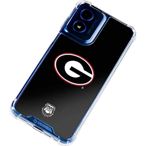 University of Georgia Logo Moto G 5G (2024) Clear Case