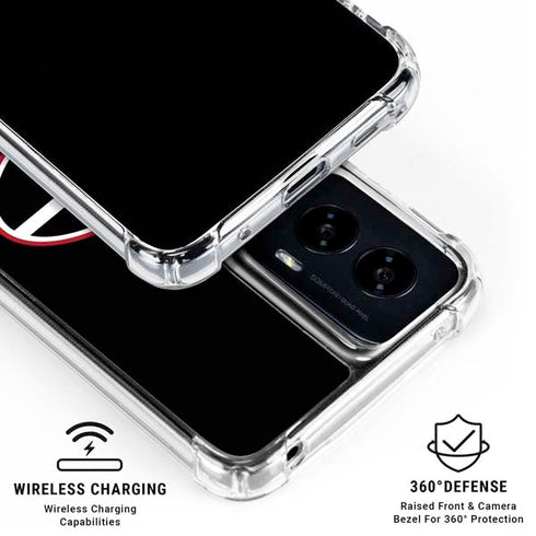 University of Georgia Logo Moto G Power 5G (2024) Clear Case