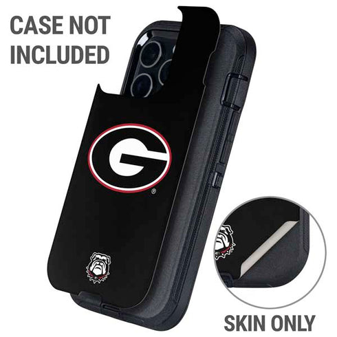 University of Georgia Logo Otterbox Defender iPhone Skin