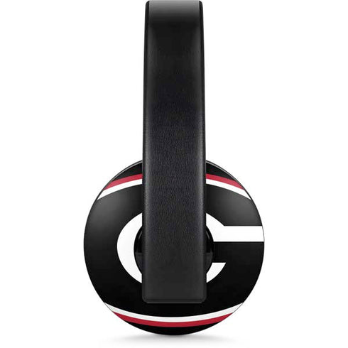 University of Georgia Logo PlayStation 4 Gold Wireless Headset Skin