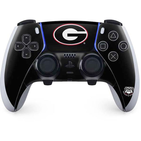 University of Georgia Logo PS5 DualSense Edge Pro Controller Skin