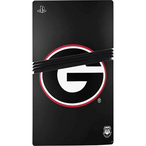 University of Georgia Logo PS5 Pro Bundle Skin