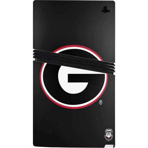 University of Georgia Logo PS5 Pro Console Skin