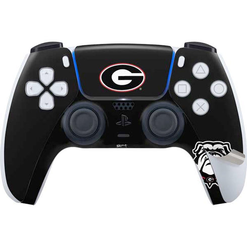 University of Georgia Logo PS5 Pro Disk Bundle Skin
