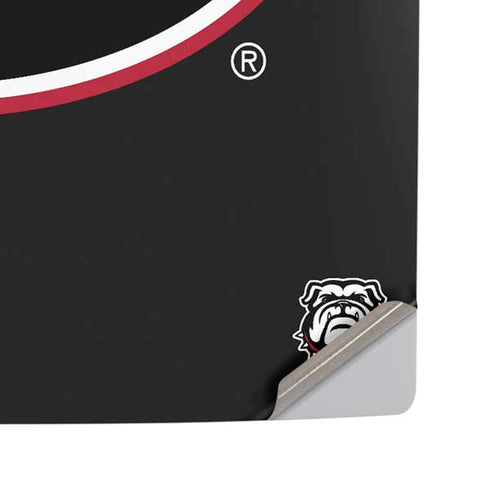 University of Georgia Logo PS5 Pro Disk Console Skin