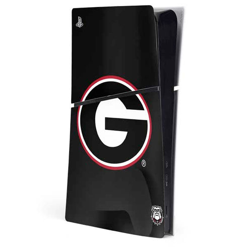 University of Georgia Logo PS5 Slim Digital Edition Console Skin