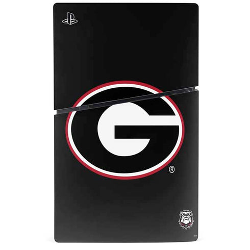 University of Georgia Logo PS5 Slim Digital Edition Console Skin