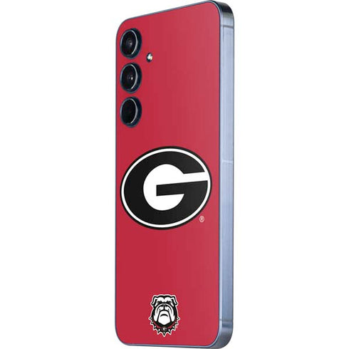 University of Georgia Logo Red Galaxy A35 5G Skin