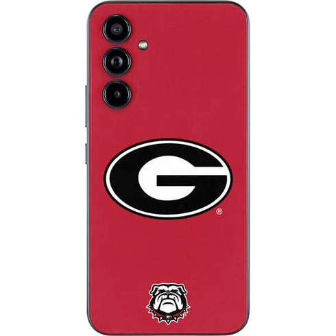 University of Georgia Logo Red Galaxy A54 5G Skin