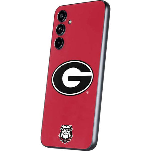 University of Georgia Logo Red Galaxy A54 5G Skin
