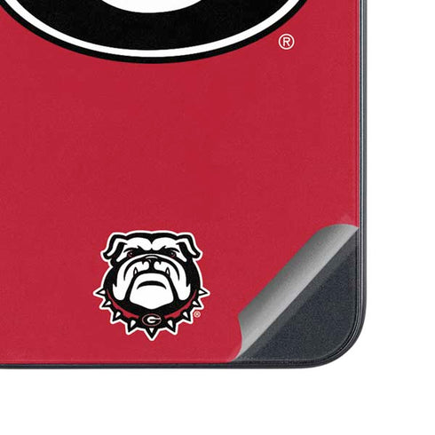 University of Georgia Logo Red Galaxy A54 5G Skin