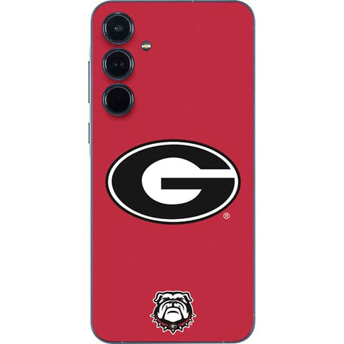 University of Georgia Logo Red Galaxy A55 5G Skin